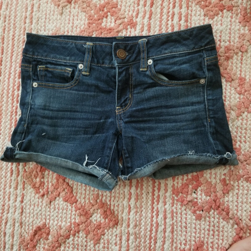 American eagle denim shorts